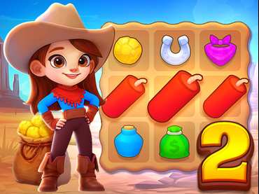 Wild West Match 2: The Gold Rush Wild West Match 2: The Gold Rush