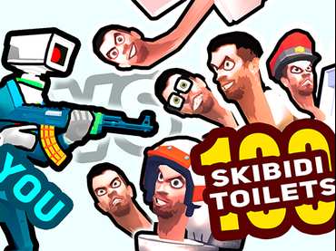 You vs 100 Skibidi Toilets You vs 100 Skibidi Toilets